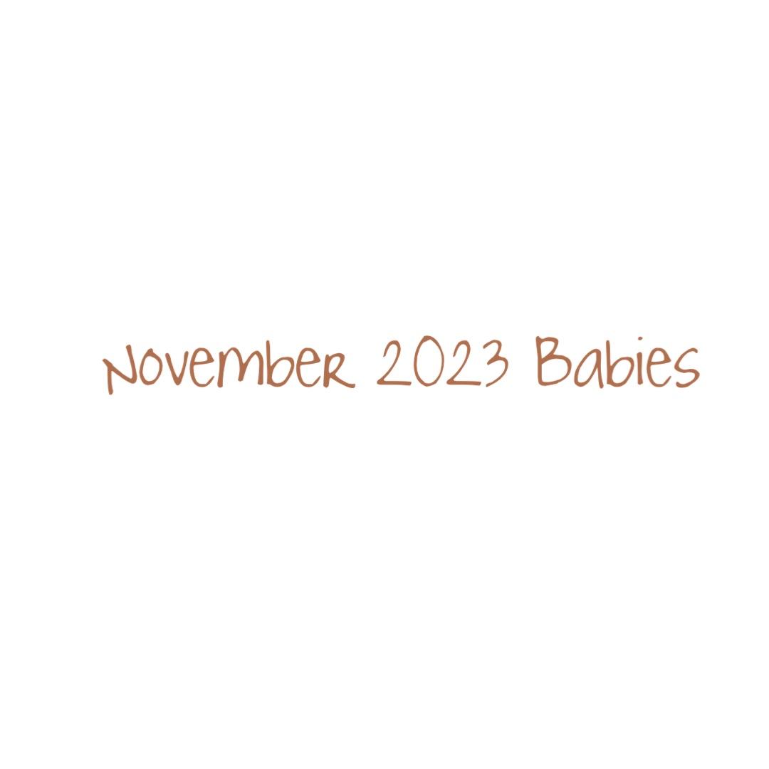 November 2023 Babies 👶🏼