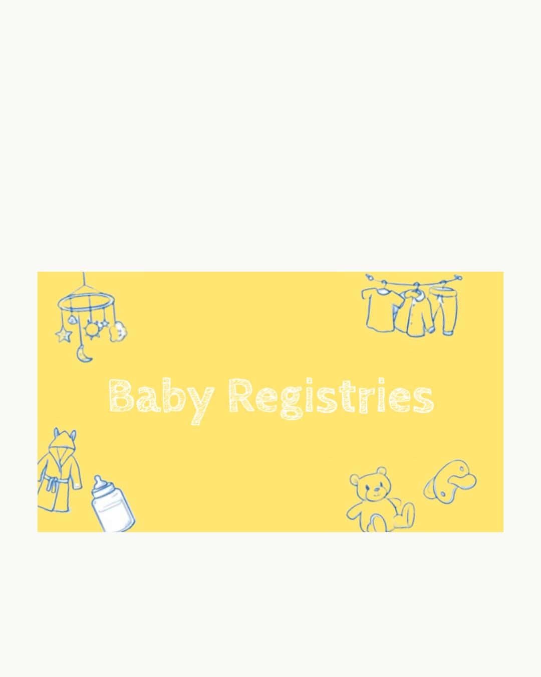 Baby Registries