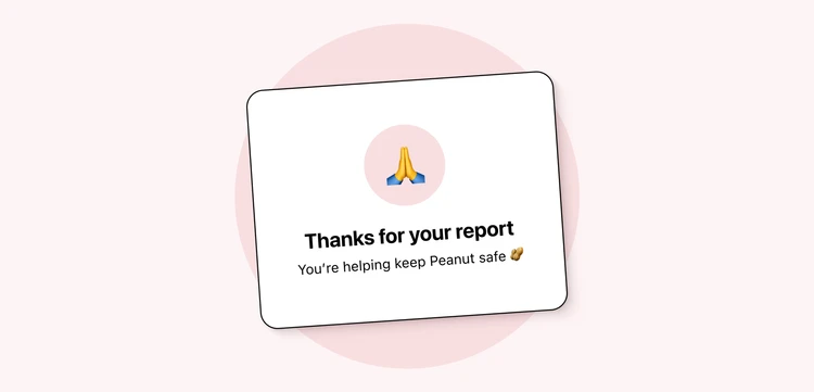 Making Peanut Even Safer: Updates to Our Reporting System ✨